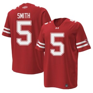 Carter Smith Red #5 University of Wisconsin 1980 Throwback Men Limited Jersey 480436-970