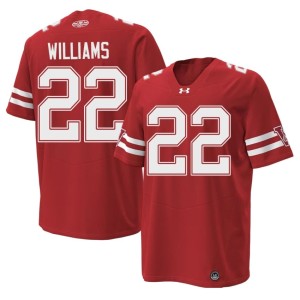 Jaylen Williams Men's Game Bucky Badger #22 1980 Throwback Red Jersey 446650-371