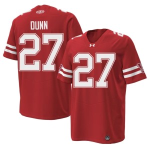 Raphael Dunn Red #27 Alumni 1980 Throwback Bucky Badger Mens Jersey 247510-228