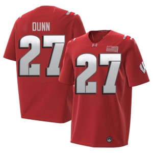 Raphael Dunn Red Badgers #27 Mens Official 2026 Jersey 790022-211