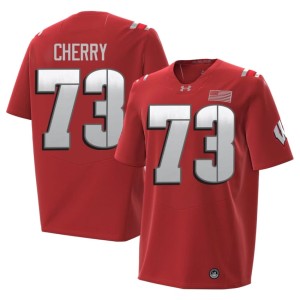 Blake Cherry Red 2026-27 UW Badgers Mens 2026 #73 Jerseys 824008-284