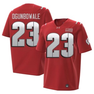 Dare Ogunbowale 2026 Red Player Men's #23 UW Badgers Jerseys 459594-229