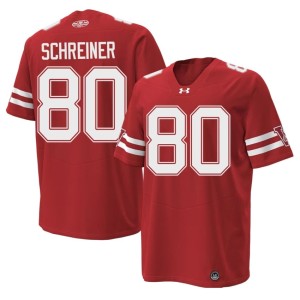 Dave Schreiner University of Wisconsin Red Game #80 1980 Throwback Mens Jersey 982196-831