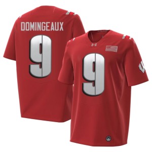 Jaylon Domingeaux Men #9 University of Wisconsin Red 2026 Alumni Jersey 162662-865