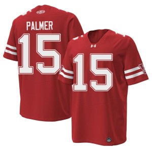 Nate Palmer University of Wisconsin 1980 Throwback Alumni Red Men #15 Jerseys 940390-561