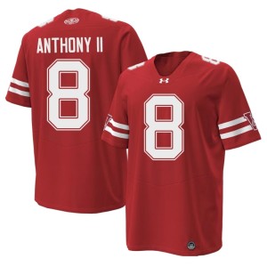 Vinny Anthony II Badgers 1980 Throwback Limited Red Men's #8 Jersey 745624-944