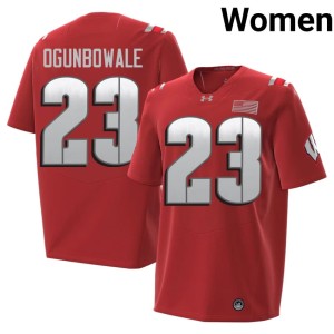 Dare Ogunbowale Red #23 NCAA 2026 UW Women Jerseys 132758-874