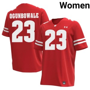 Dare Ogunbowale Alumni Red University of Wisconsin #23 Women Jersey 891976-644