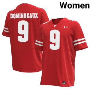 Jaylon Domingeaux Red #9 UW University Womens Jersey 444747-373