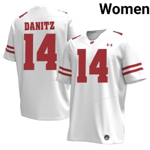 Liam Danitz UW Women's White 2026 #14 Jersey 994984-185
