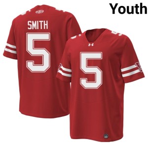 Carter Smith Alumni Youth UW 1980 Throwback #5 Red Jerseys 766410-671