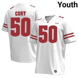 Ryan Cory White #50 Bucky Badger Youth Alumni Jerseys 529670-400