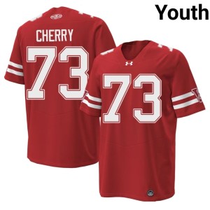 Blake Cherry Bucky Badger #73 1980 Throwback Red Youth 2026-27 Jerseys 378742-530