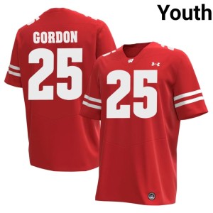 Melvin Gordon #25 University Youth UW Red Jersey 541741-785